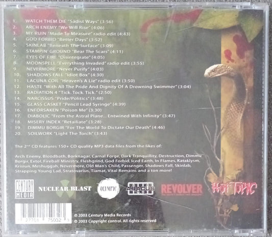 Varios – Metal For The Masses Volume II. Cd doble importado. tienda de discos formato muerto