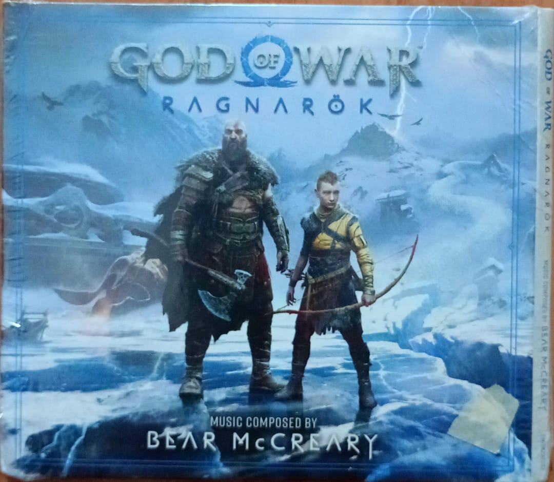 God of War. Ragnarök (Original Soundtrack) Bear McCreary. Cd nuevo. tienda de discos en méxico formato muerto