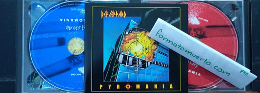 Def Leppard – Pyromania (2 CD Deluxe Edition, Importado). tienda de discos formato muerto