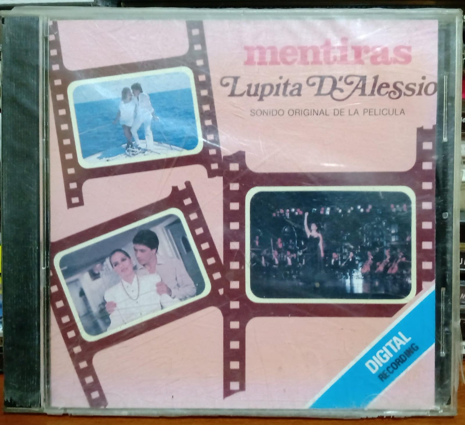 Lupita D'Alessio – Mentiras - Sonido Original De La Pelicula. Cd nuevo.