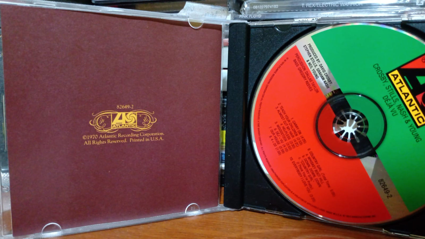 Crosby, Stills, Nash & Young – Déjà Vu. CD. Importado. Excelente estado. tienda de discos en méxico formato muerto