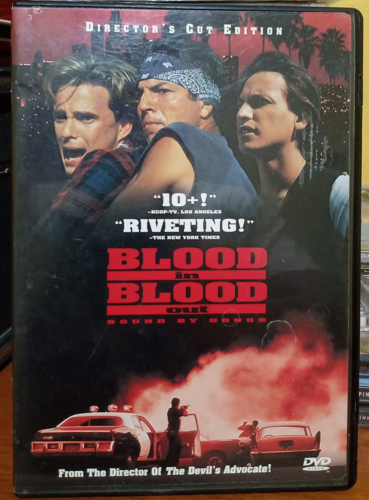 Blood In Blood Out: Bound By Honor (Taylor Hackford Director's Cut Edition) DVD excelente estado. tienda de discos formato muerto