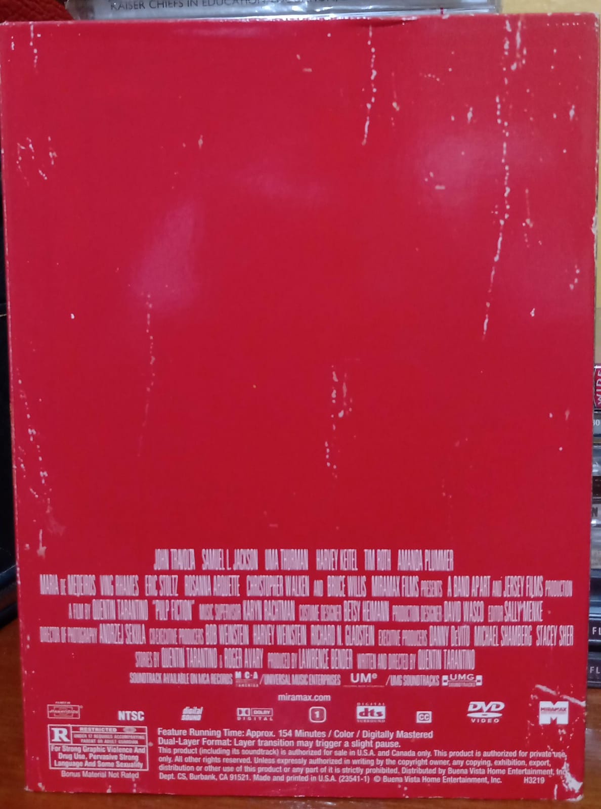 💿 Pulp Fiction – Edición 2 Discos (Importada) tienda de discos en méxico formato muerto