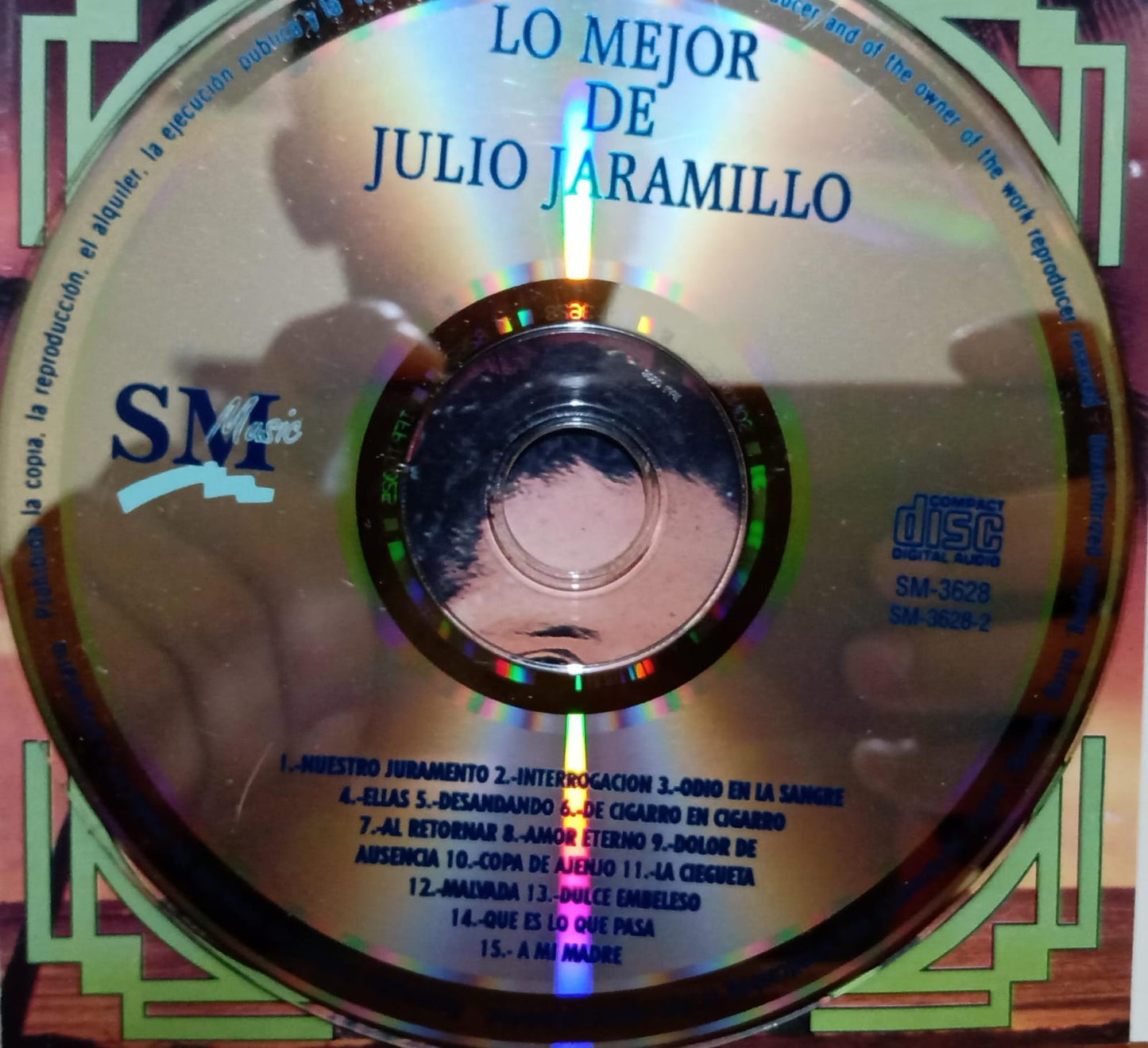 Lo Mejor De Julio Jaramillo Cd en buen estado. tienda de discos en méxico formato muerto