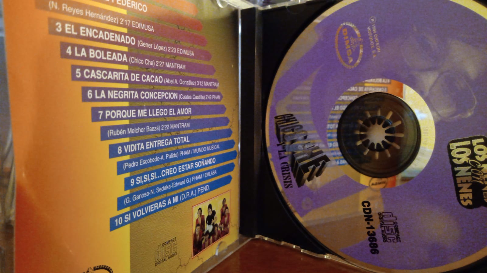 Chico Che Y La Crisis – Los Nenes Con Los Nenes. Cd en buen estado. tienda de discos en méxico