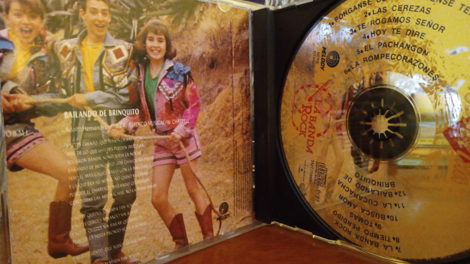 La Onda Vaselina – La Banda Rock. Cd en buen estado. tienda de discos en méxico formato muerto