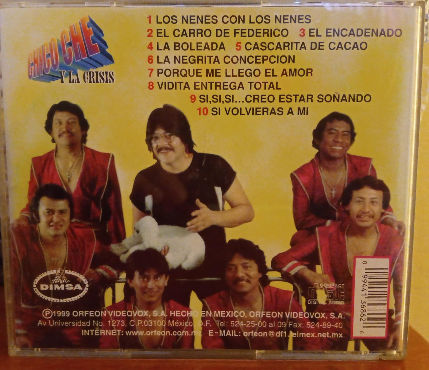 Chico Che Y La Crisis – Los Nenes Con Los Nenes. Cd en buen estado. tienda de discos en méxico