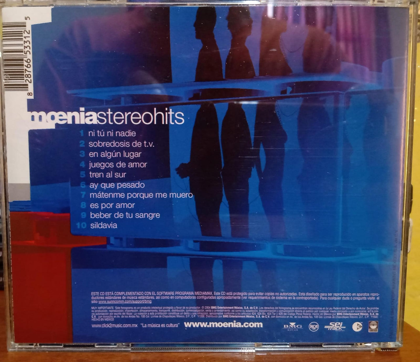 Moenia – Stereohits. Cd en buen estado. tienda de discos en méxico formato muerto