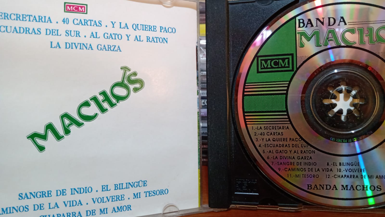 Banda Machos – Sangre De Indio. Cd primera edición en buen estado. tienda de discos en méxico formato muerto