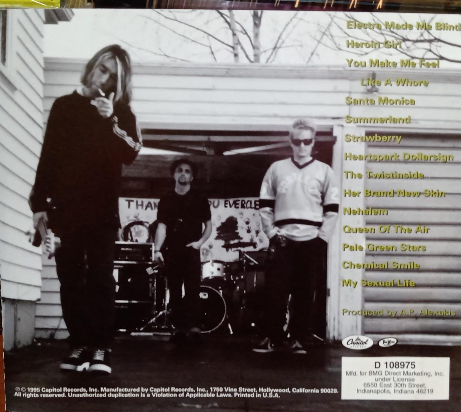 Everclear – Sparkle & Fade. CD importado en excelente estado. tienda de discos en méxico formato muerto