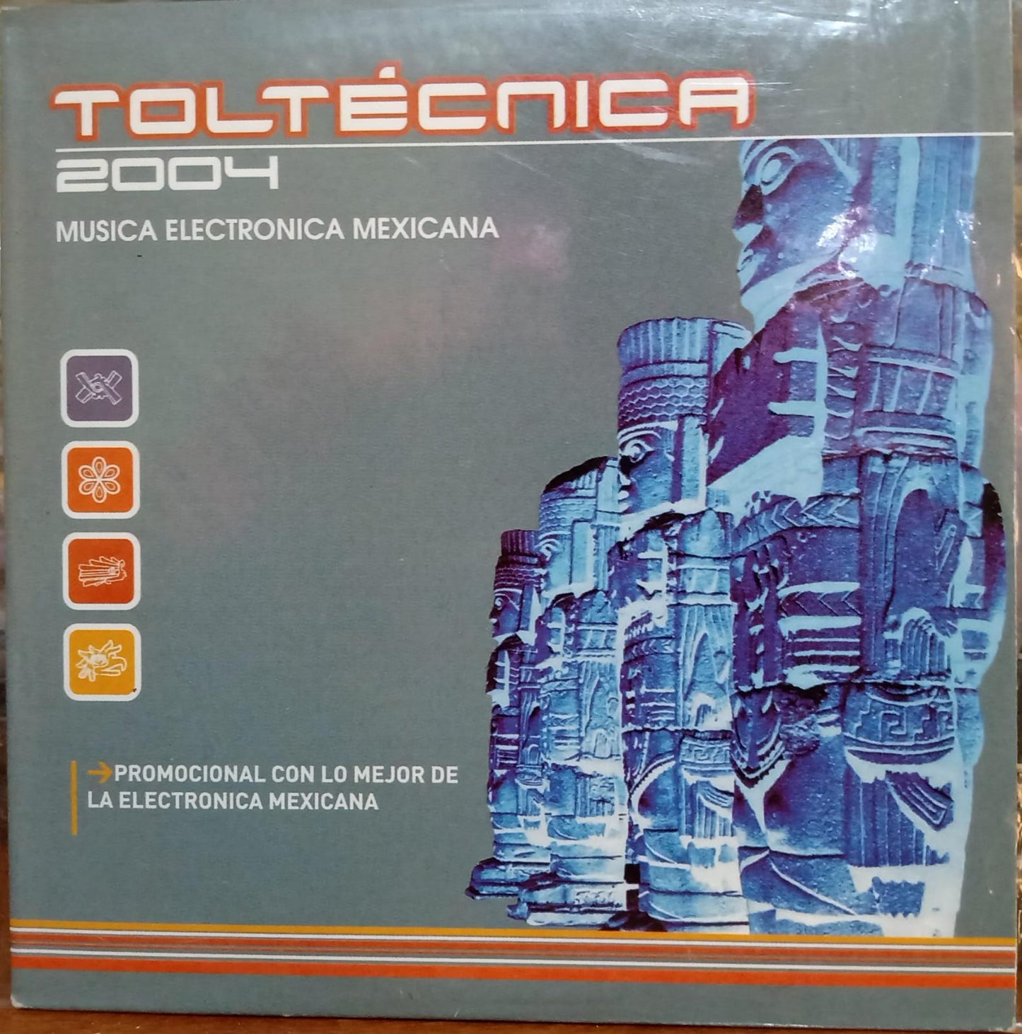 Varios – Toltécnica Música Electrónica Mexicana 2004. Cd en buen estado. tienda de discos en méxico formato muerto