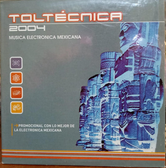 Varios – Toltécnica Música Electrónica Mexicana 2004. Cd en buen estado. tienda de discos en méxico formato muerto