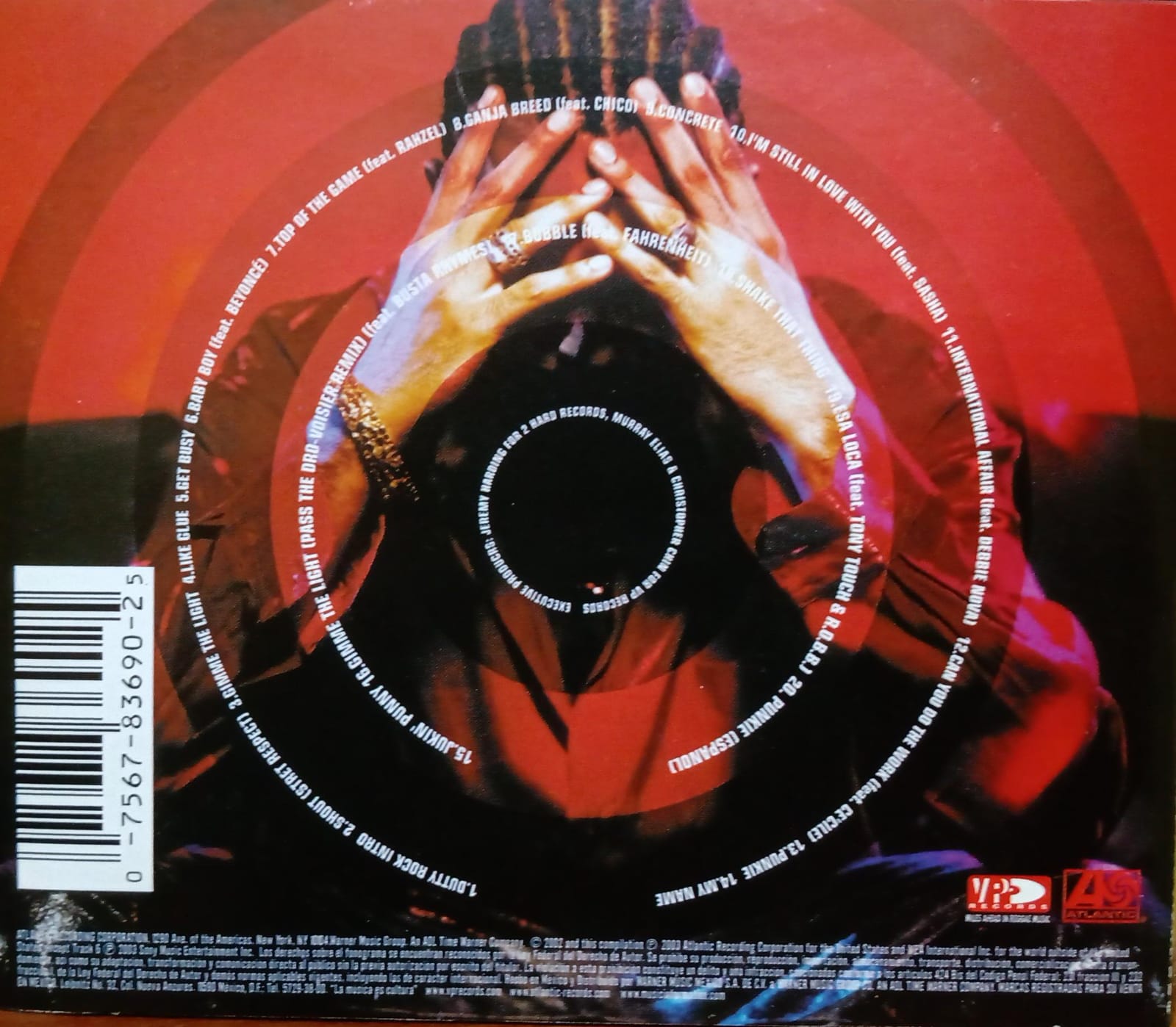 Sean Paul – Dutty Rock. CD en buen estado. tienda de discos en méxico formato muerto