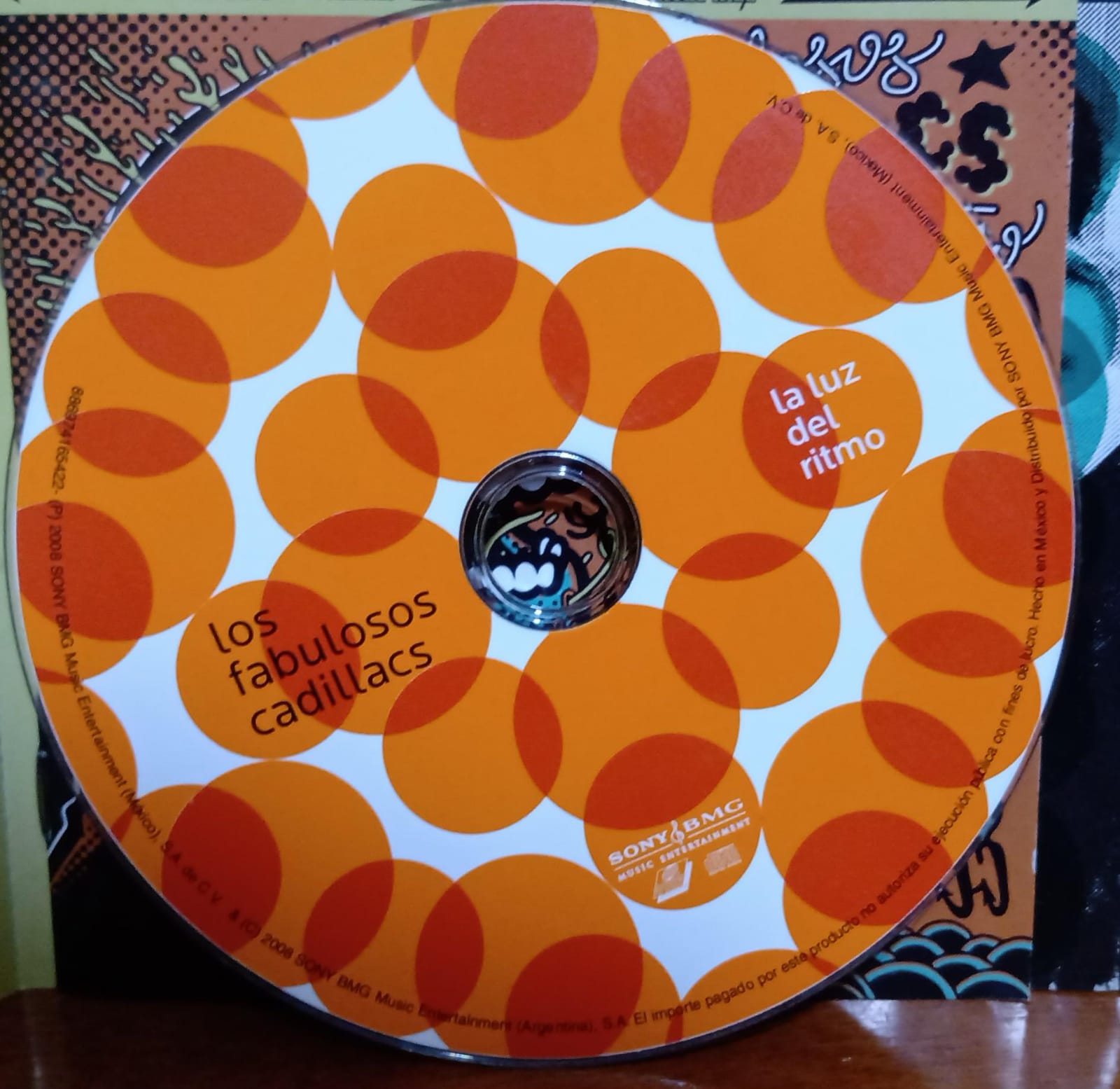 Los Fabulosos Cadillacs – La Luz Del Ritmo. Cd y DVD en buen estado. tienda de discos en mxico formato muerto