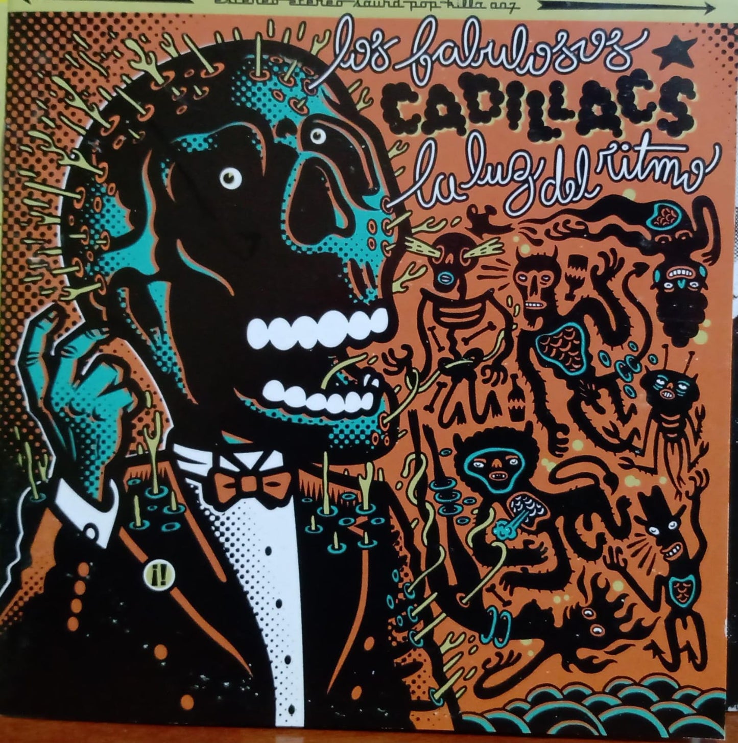 Los Fabulosos Cadillacs – La Luz Del Ritmo. Cd y DVD en buen estado. tienda de discos en mxico formato muerto