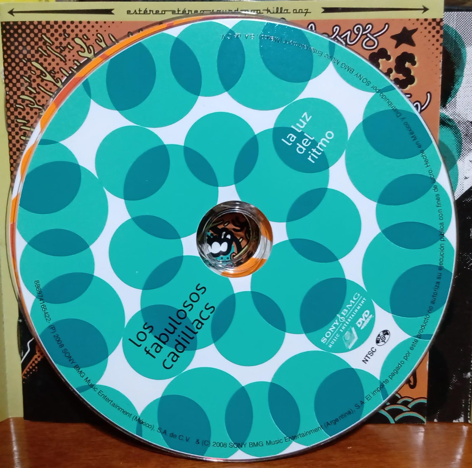 Los Fabulosos Cadillacs – La Luz Del Ritmo. Cd y DVD en buen estado. tienda de discos en mxico formato muerto