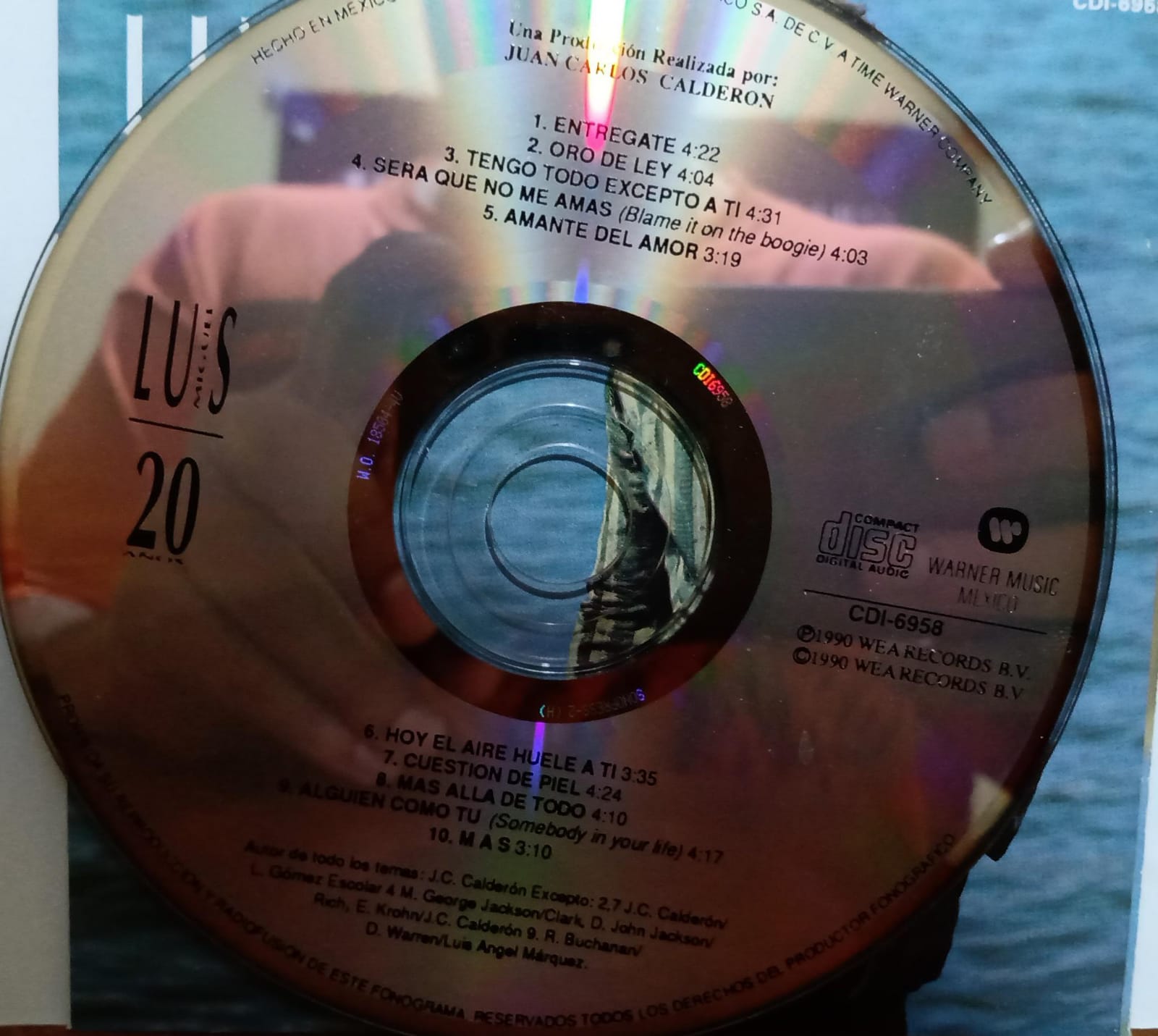 Luis Miguel – 20 Años. Cd en buen estado. tienda de discos en méxico formato muerto