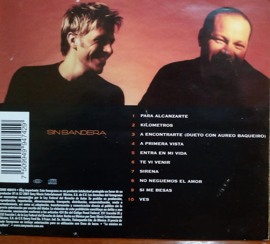Sin Bandera. Sin Bandera. Cd en buen estado. tienda de discos en méxico formato muerto