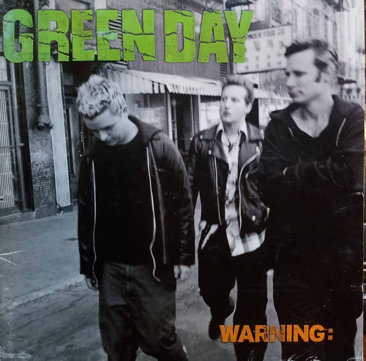 Warning. Green Day. Cd en buen estado. tienda de discos en méxico formato muerto
