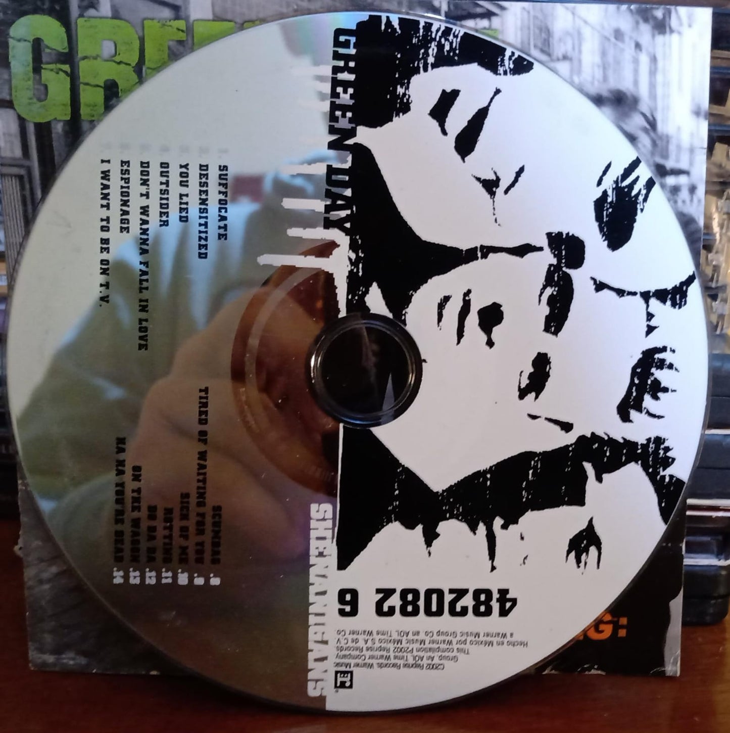 Warning. Green Day. Cd en buen estado. tienda de discos en méxico formato muerto
