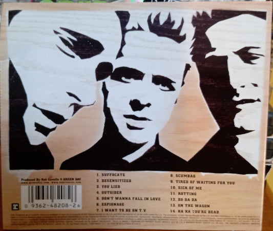Warning. Green Day. Cd en buen estado. tienda de discos en méxico formato muerto