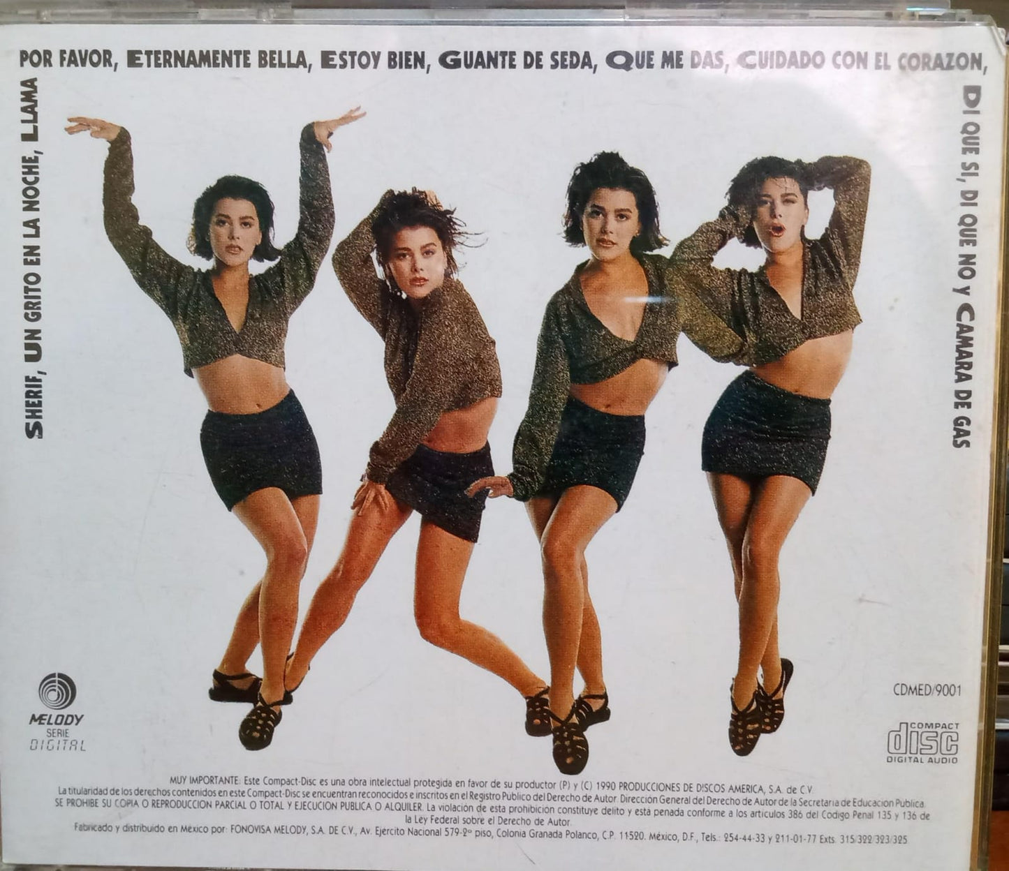 Alejandra Guzmán – Eternamente Bella. Cd en buen estado 1990. tienda de discos en méxico formato muerto