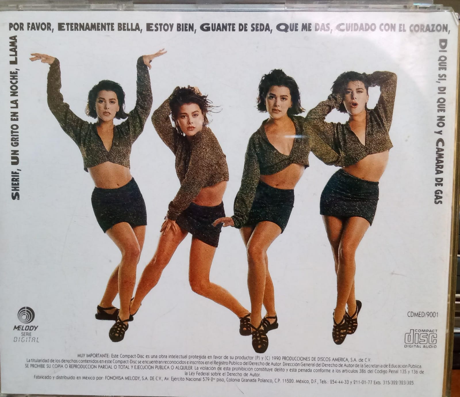 Alejandra Guzmán – Eternamente Bella. Cd en buen estado 1990. tienda de discos en méxico formato muerto