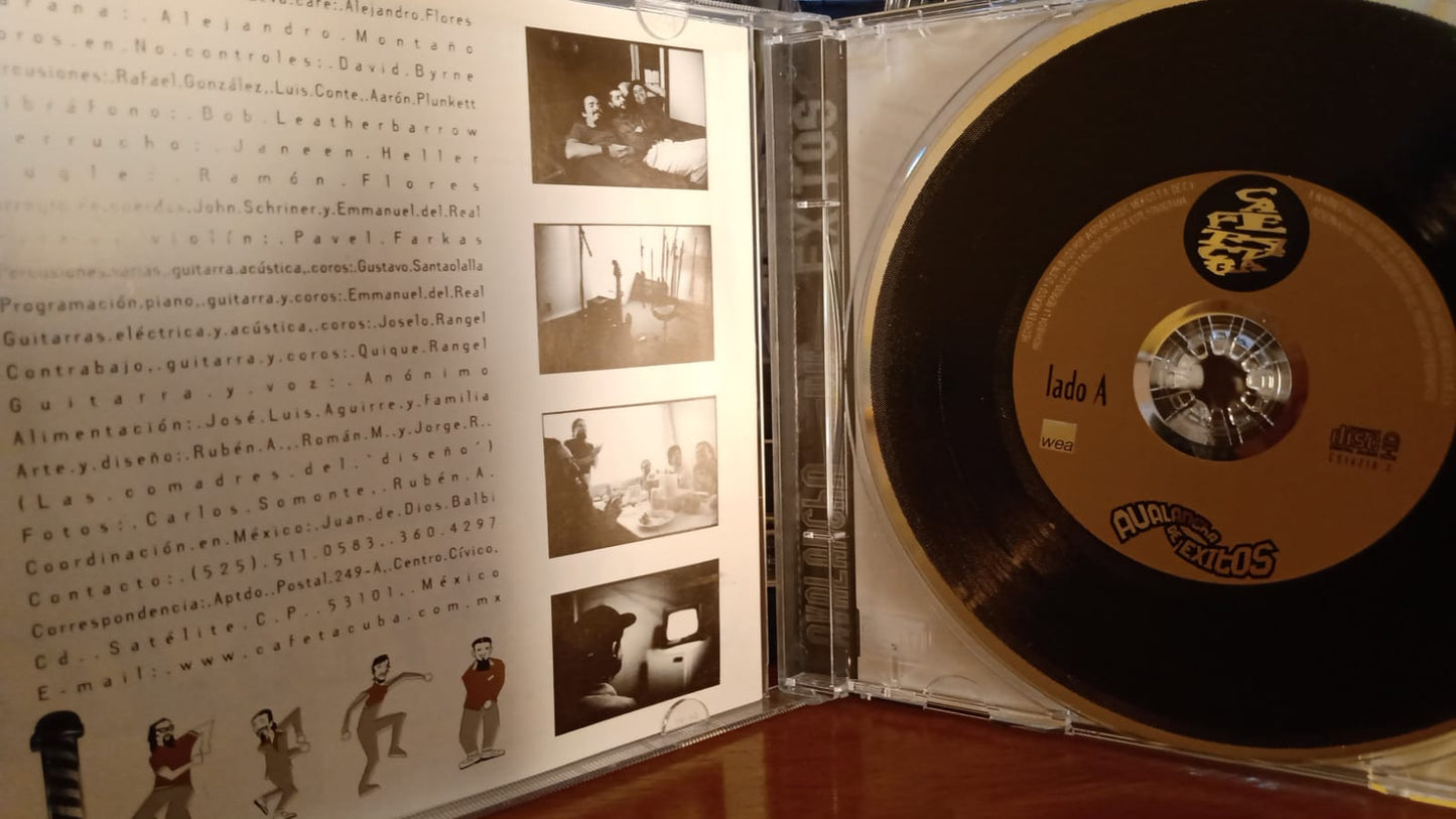 Avalancha De Éxitos. Café Tacuba. Cd en buen estado.  tienda de discos en méxico formato muerto