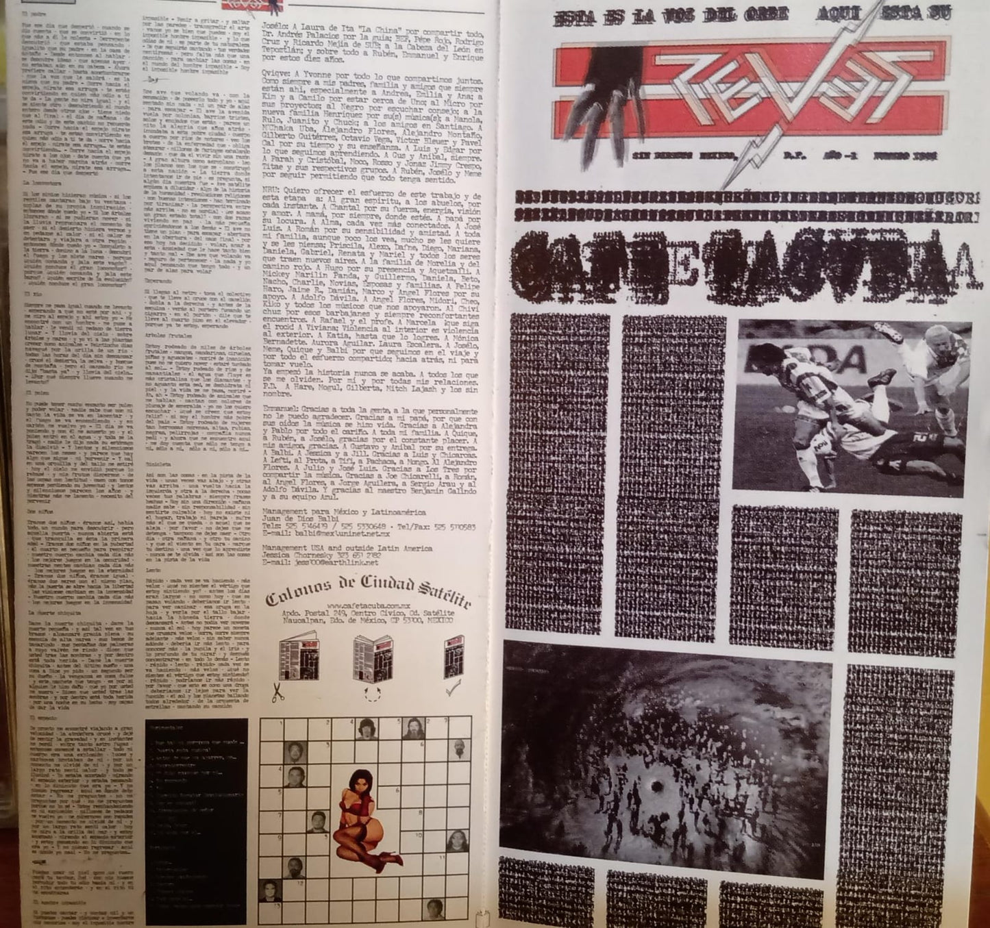 Cafe Tacuba – Reves. Cd en buen estado.