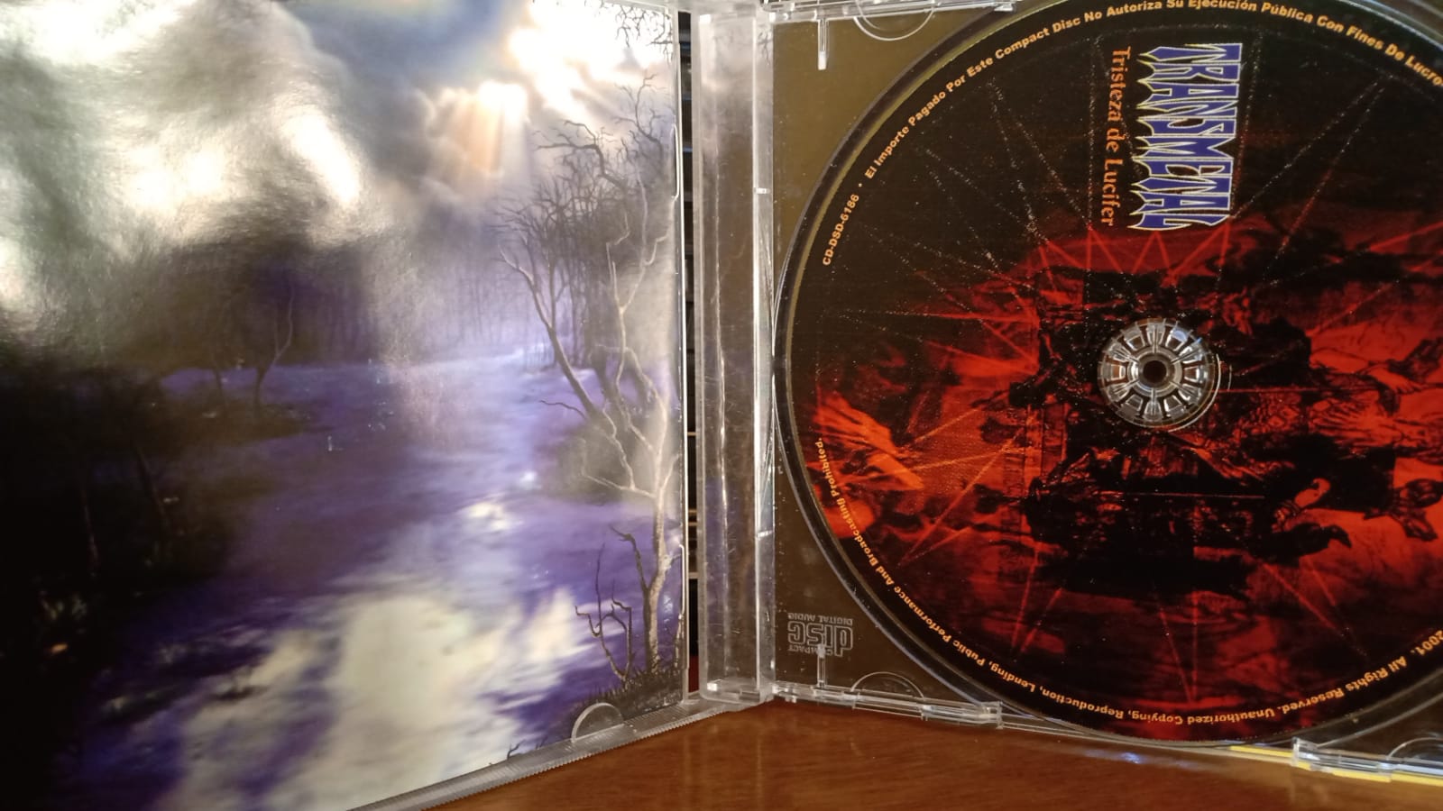Transmetal – Tristeza De Lucifer. Cd 1ra edición. tienda de discos en méxico formato muerto