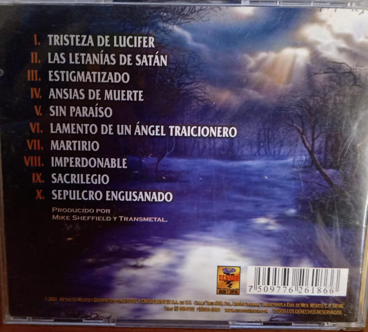 Transmetal – Tristeza De Lucifer. Cd 1ra edición. tienda de discos en méxico formato muerto