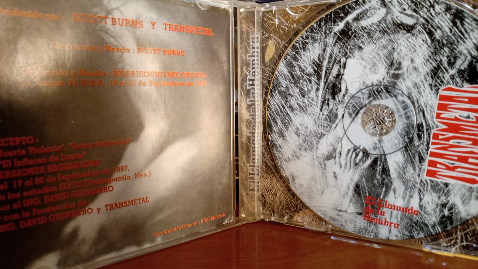 Transmetal – El Llamado De La Hembra. Cd 1ra edición. tienda de discos en méxico formato muerto