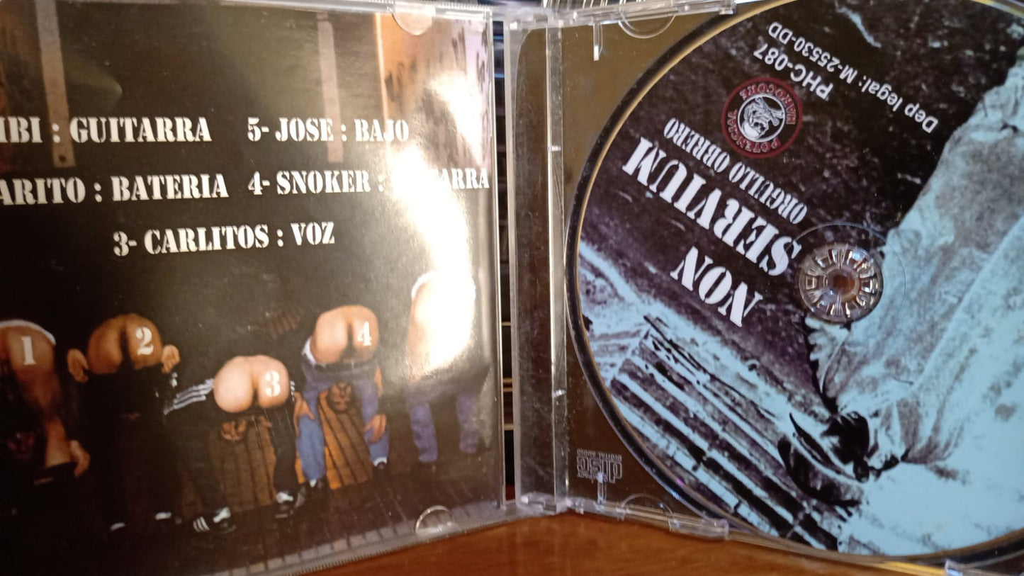 Non Servium – Orgullo Obrero (Donde Vamos La Liamos). Cd en buen estado. tienda de discos en méxico formato muerto
