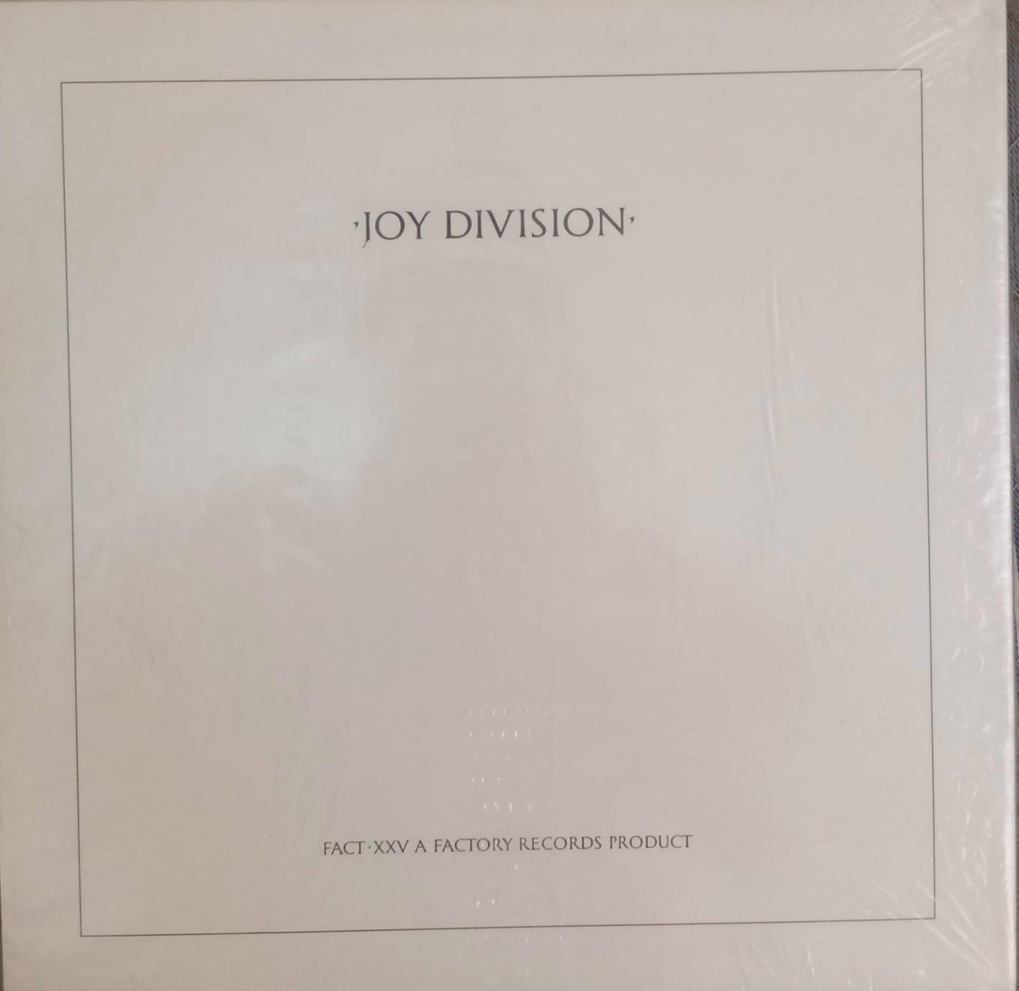 Joy Division – Closer. Vinilo en excelente estado. 2007. tienda de discos en méxico formato muerto