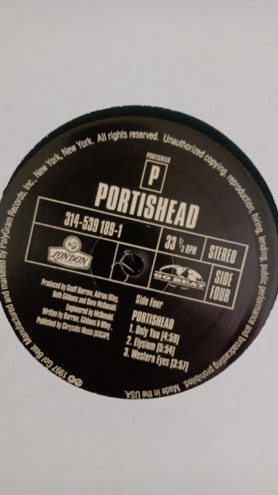 Portishead – Portishead. Vinilo doble excelente estado. tienda de discos en méxico formato muerto