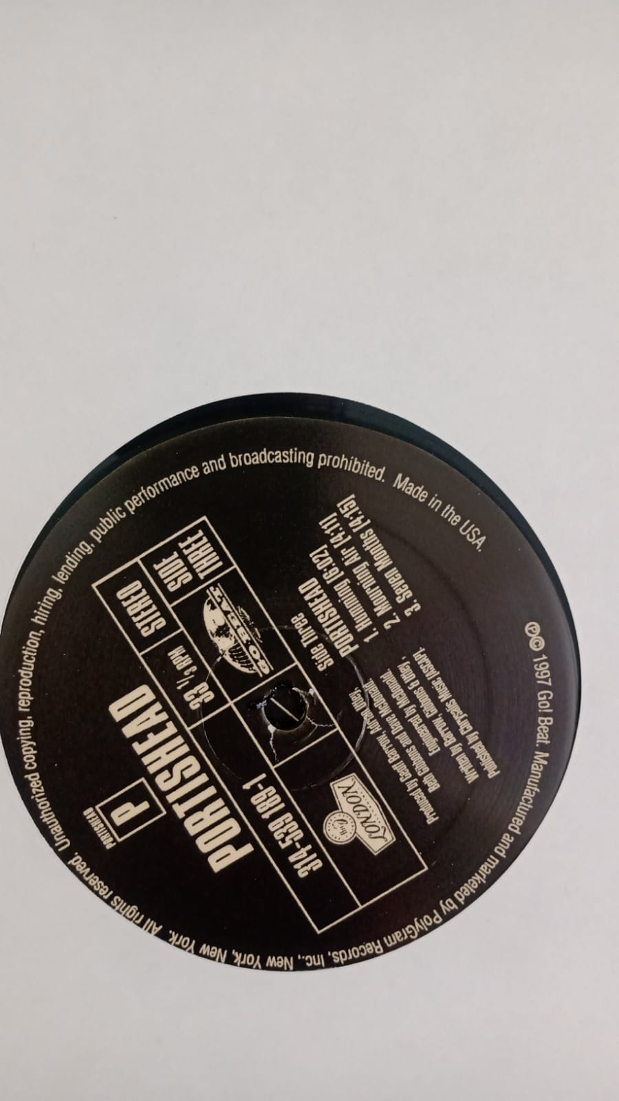 Portishead – Portishead. Vinilo doble excelente estado. tienda de discos en méxico formato muerto