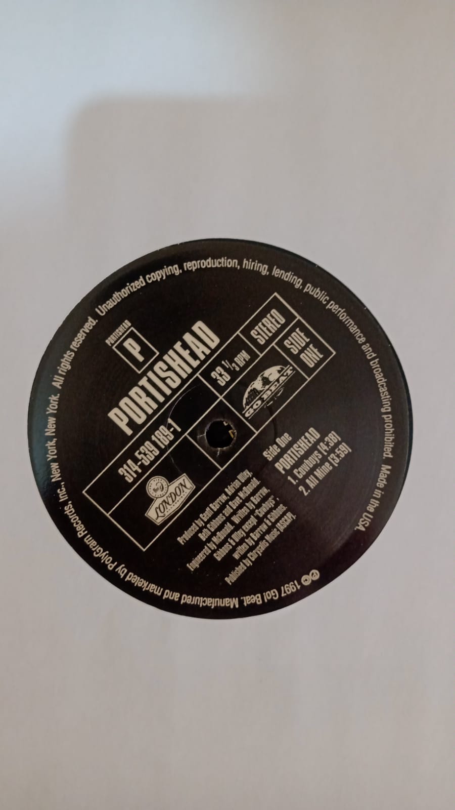 Portishead – Portishead. Vinilo doble excelente estado. tienda de discos en méxico formato muerto