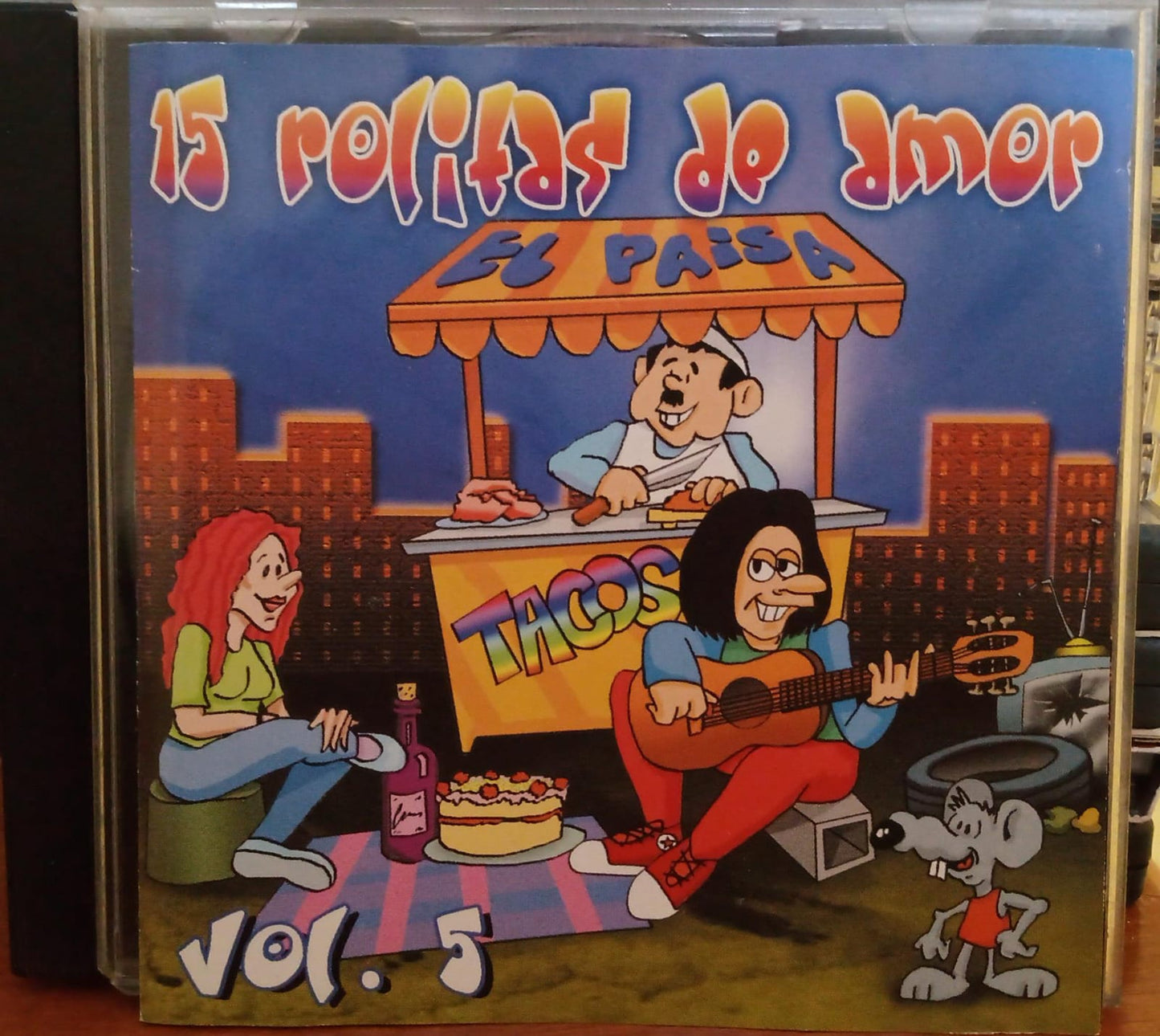 15 ROLITAS DE AMOR VOL.5 VARIOS. Cd en buen estado. tienda de discos en méxico formato muerto