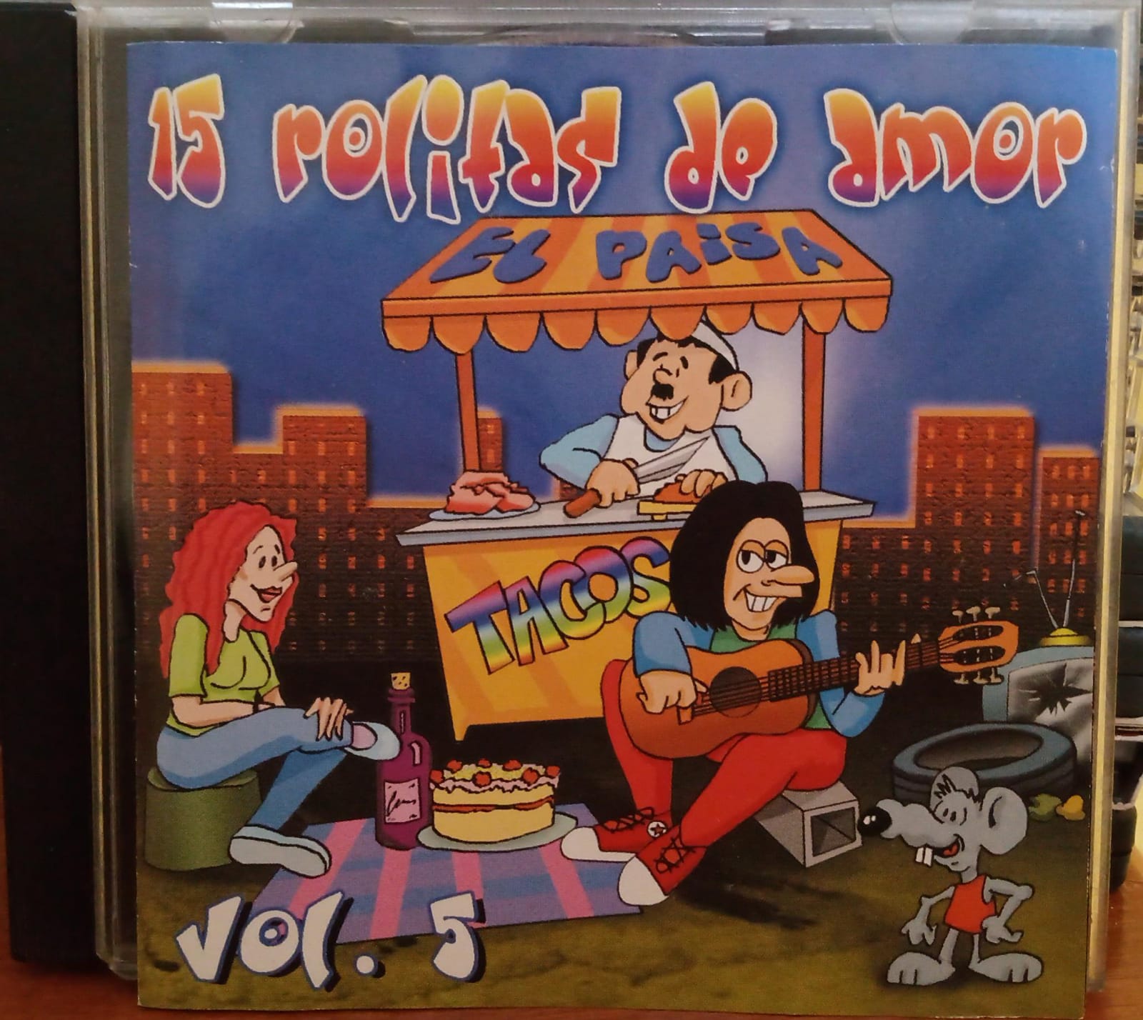 15 ROLITAS DE AMOR VOL.5 VARIOS. Cd en buen estado. tienda de discos en méxico formato muerto