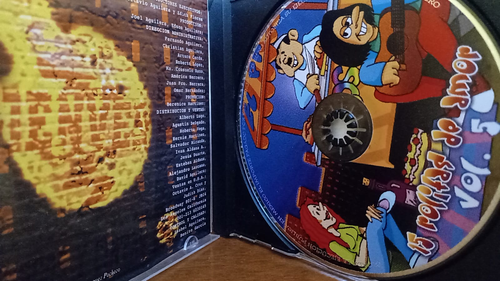 15 ROLITAS DE AMOR VOL.5 VARIOS. Cd en buen estado. tienda de discos en méxico formato muerto