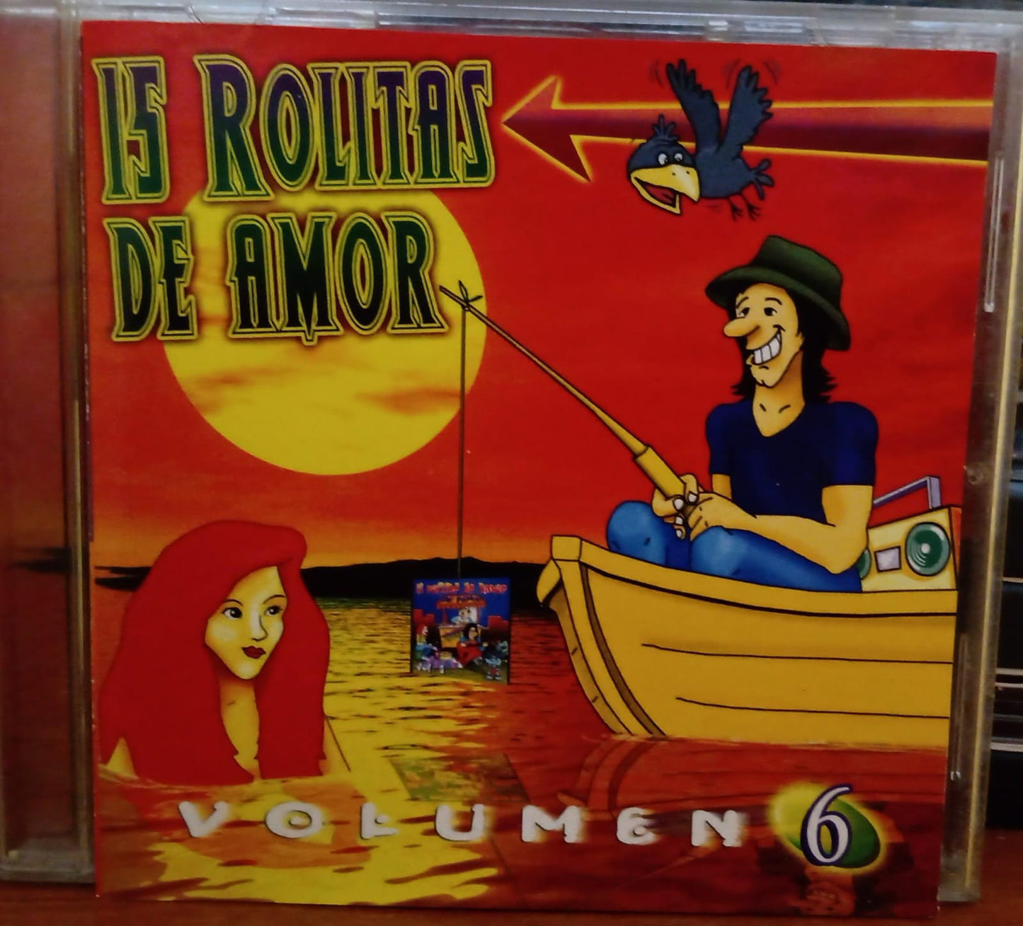 15 Rolitas de Amor (CD Varios Artistas Vol 6, 1ra edición en buen estado). tienda de discos en méxico formato muerto