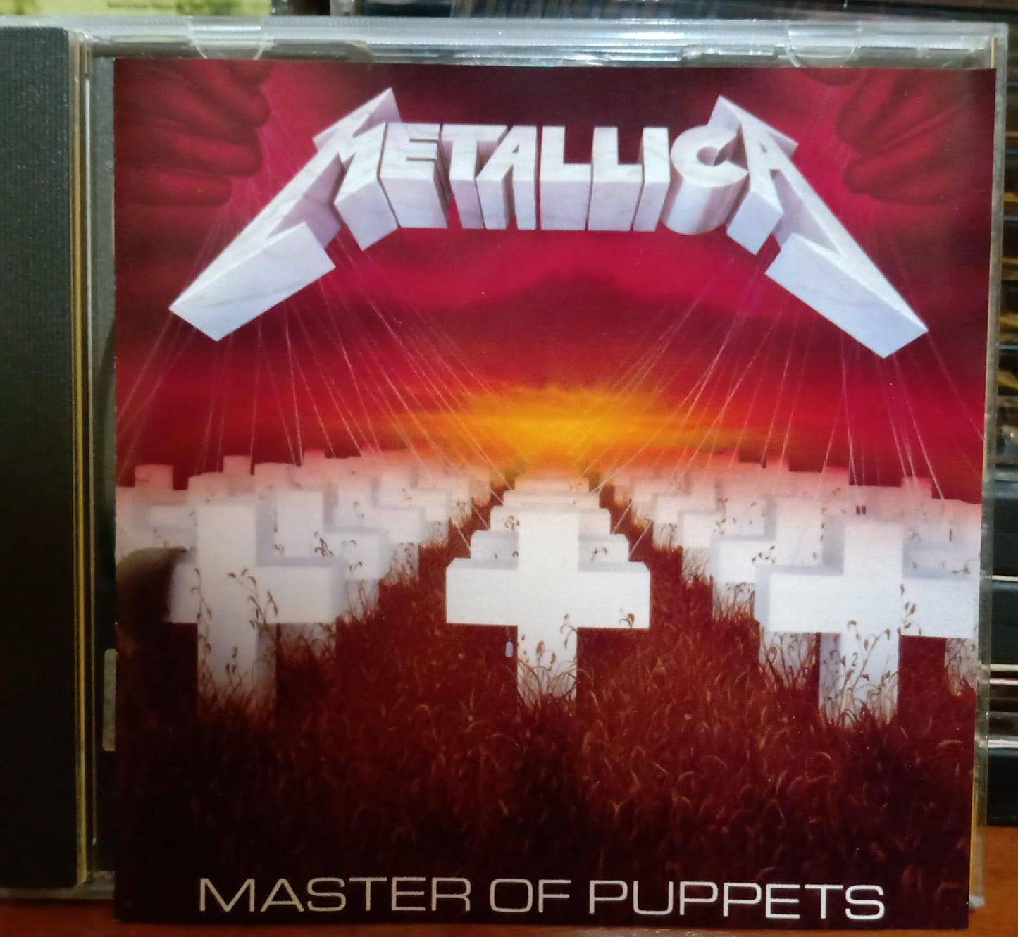 Metallica – Master Of Puppets. Cd en buen estado año 2000. tienda de discos en méxico formato muerto