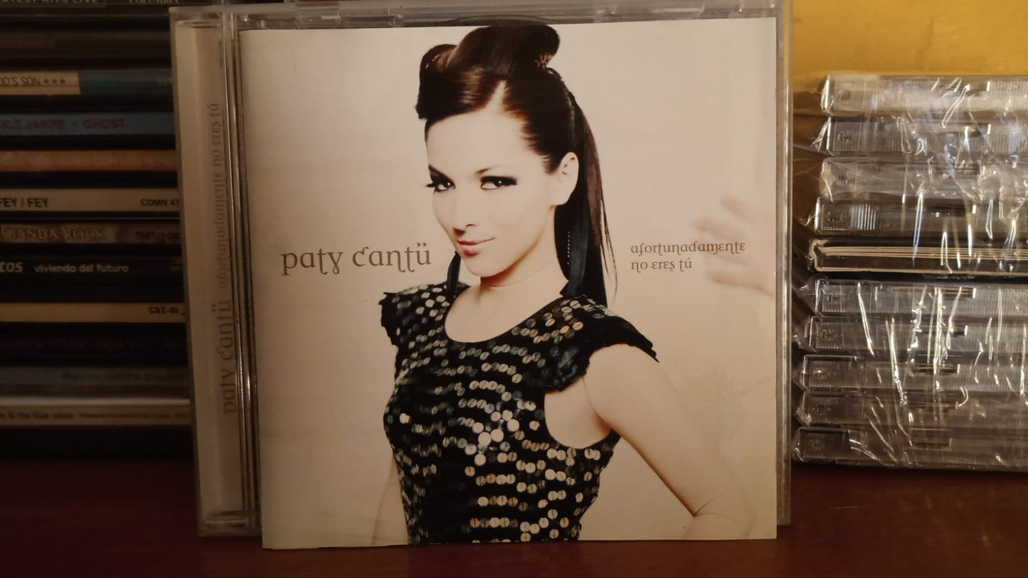 Paty Cantú – Afortunadamente No Eres Tú. Cd en buen estado. tienda de discos en méxico formato muerto