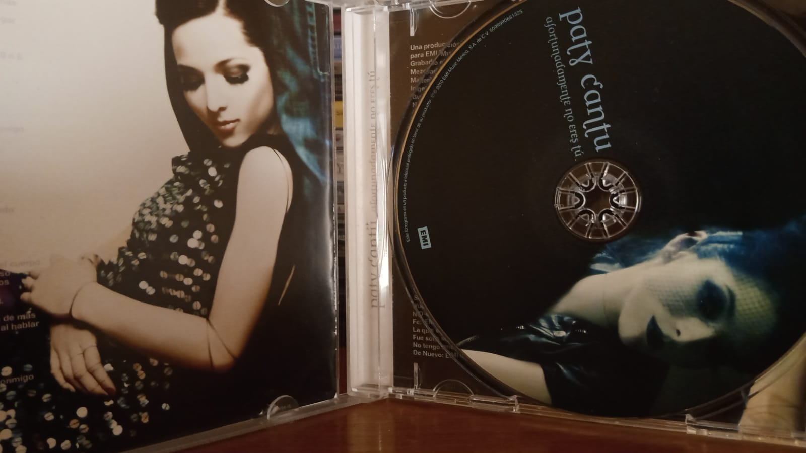 Paty Cantú – Afortunadamente No Eres Tú. Cd en buen estado. tienda de discos en méxico formato muerto