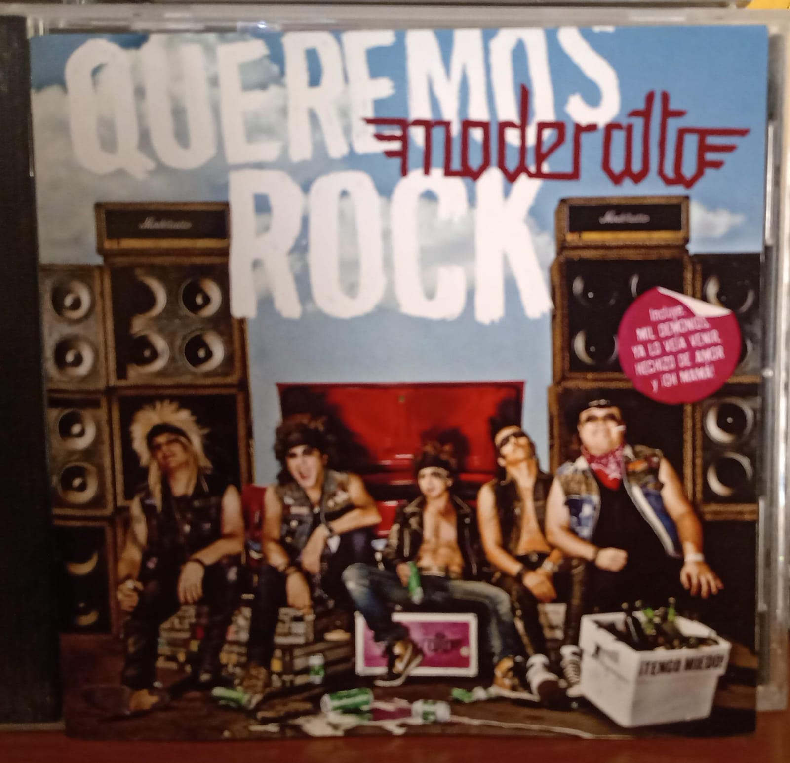 Moderatto – Queremos Rock. Cd en buen estado. tienda de discos en méxico formato muerto