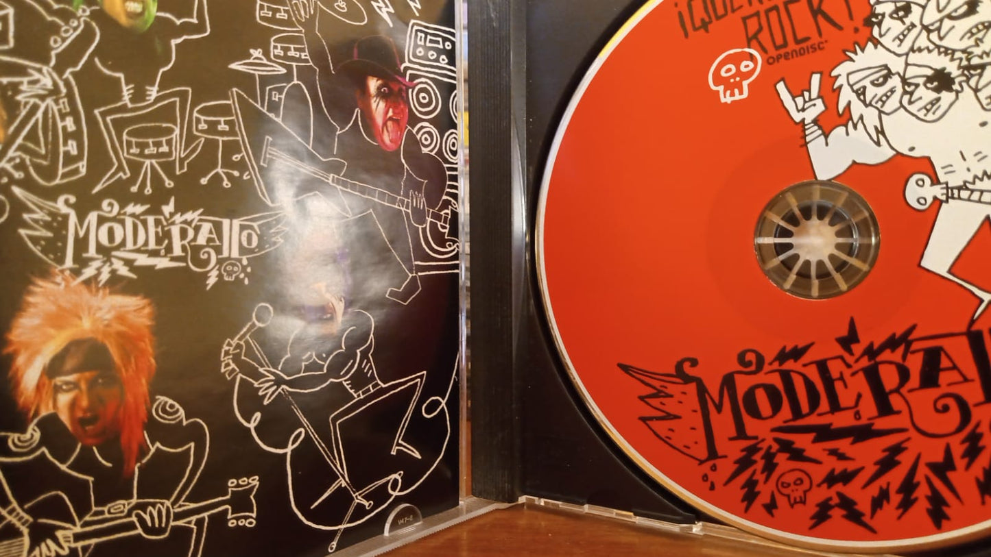 Moderatto – Queremos Rock. Cd en buen estado. tienda de discos en méxico formato muerto