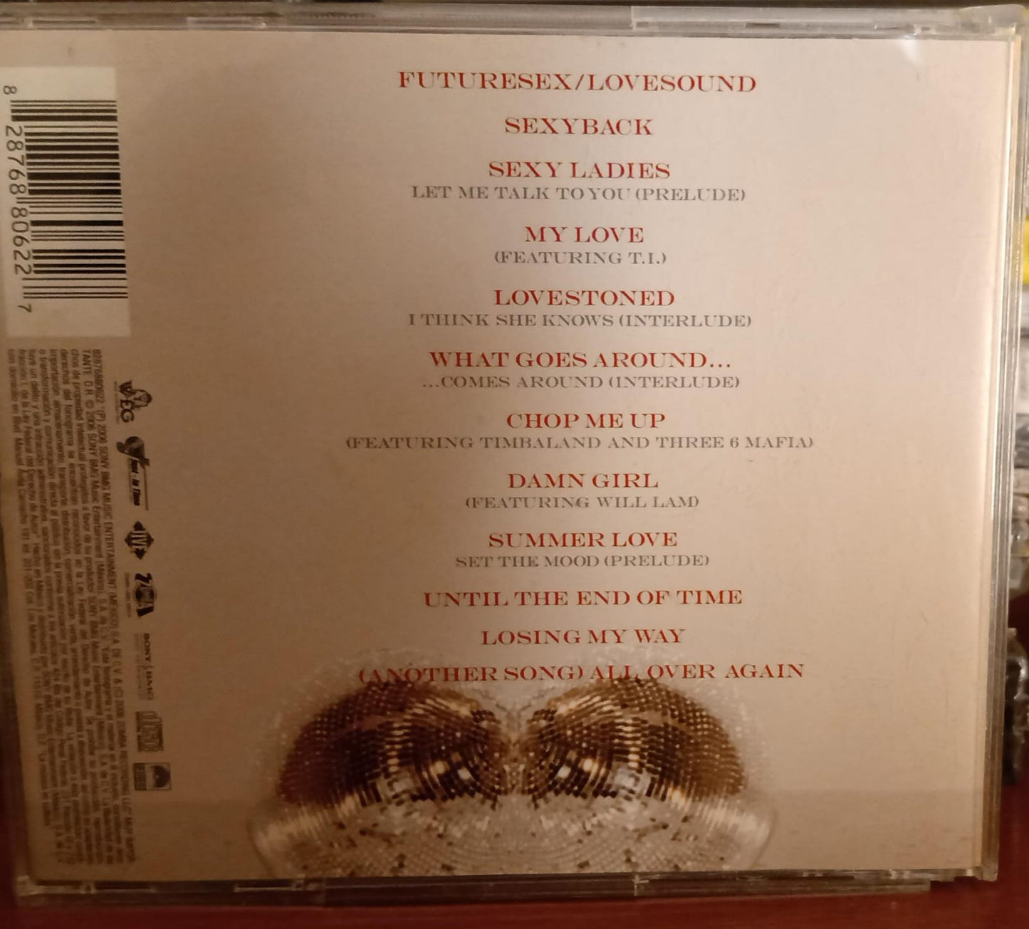 Justin Timberlake – Futuresex/Lovesounds. Cd en buen estado. tienda de discos en méxico formato muerto