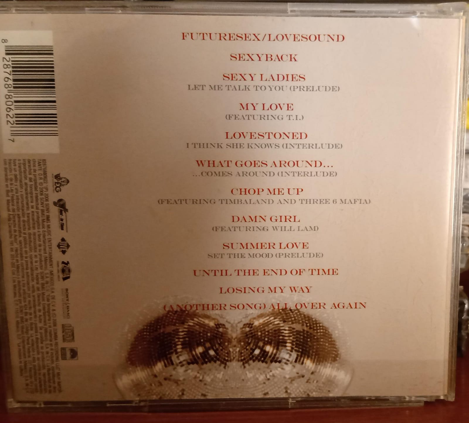 Justin Timberlake – Futuresex/Lovesounds. Cd en buen estado. tienda de discos en méxico formato muerto