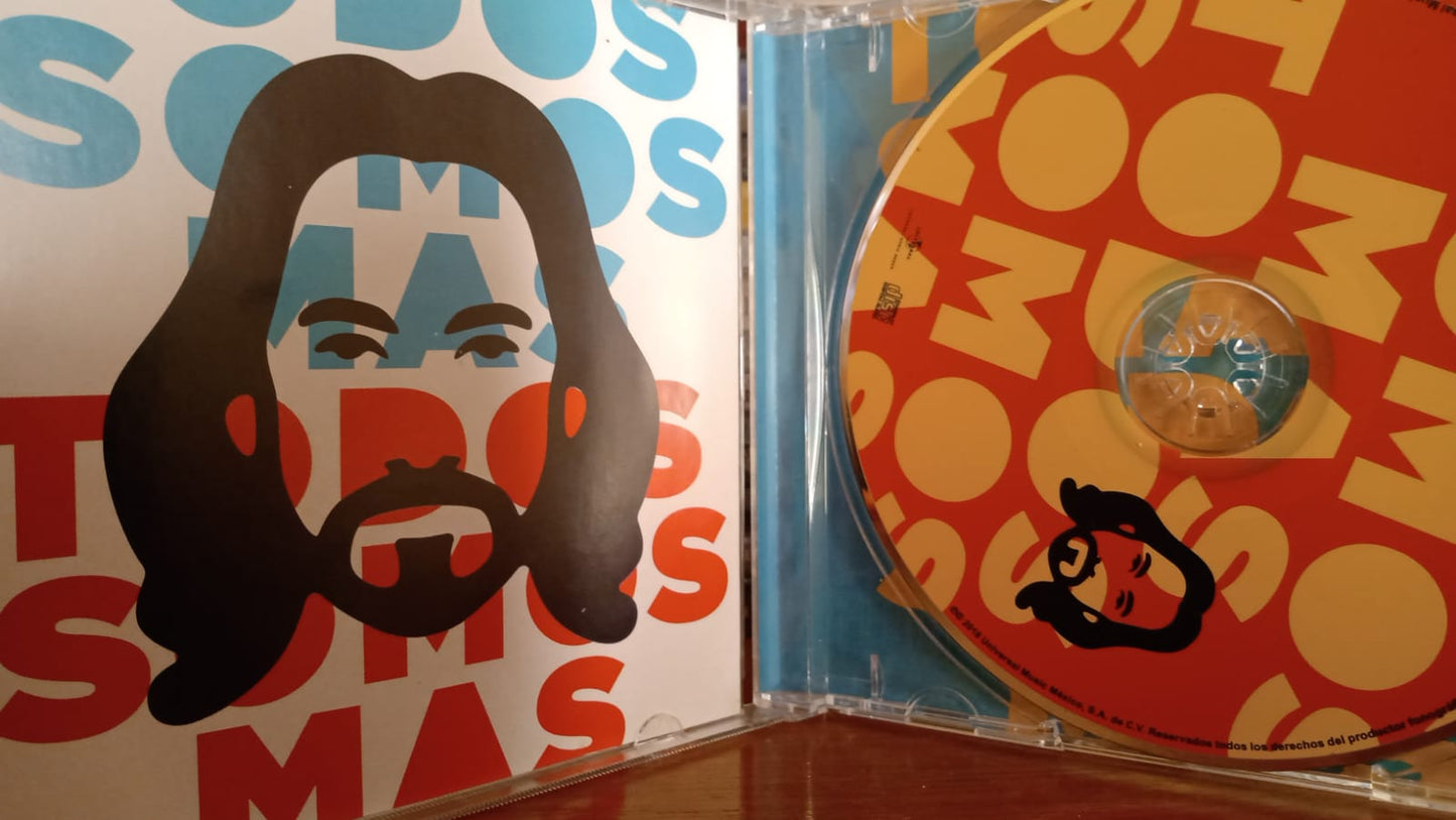 Varios – Todos Somos MAS. CD en buen estado. Marco Antonio Solís. tienda de discos en méxico formato muerto