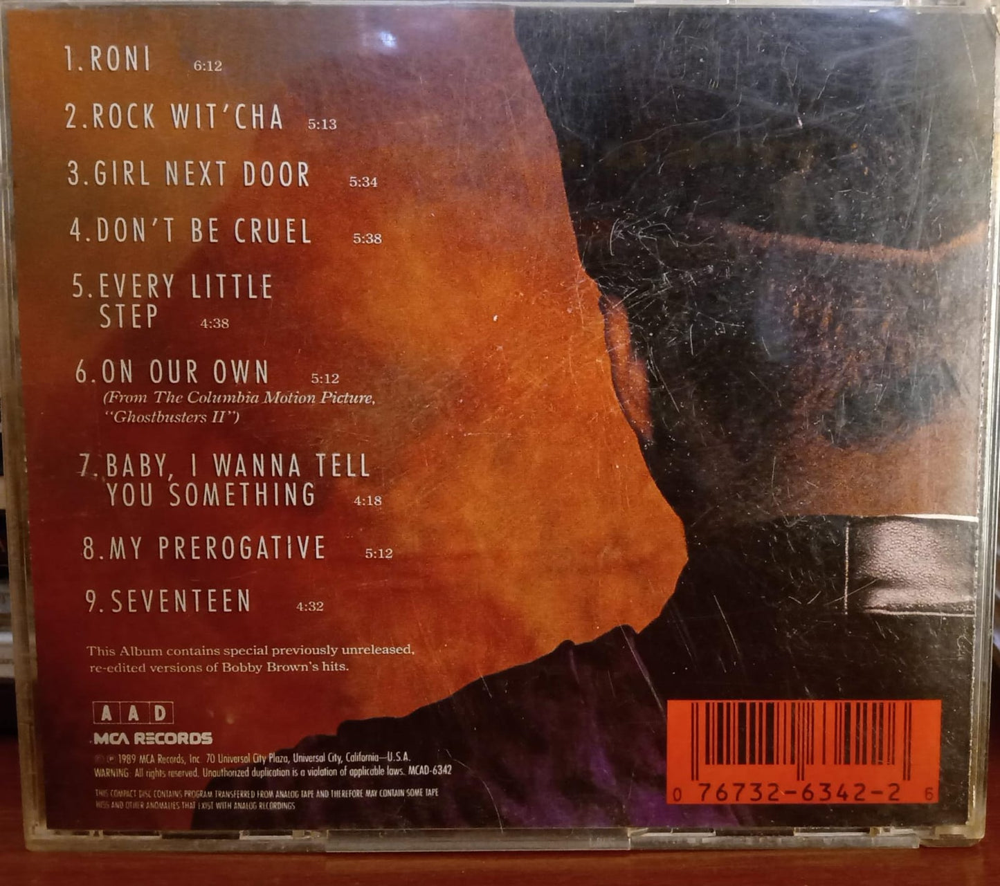 Bobby Brown – Dance!...Ya Know It! Cd en buen estado.